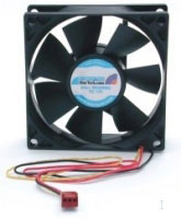 Startech.com Ventilador para Ordenador con Rodamiento de Bolas Doble 80x25mm c/Conector TX3 (FANBOX2)